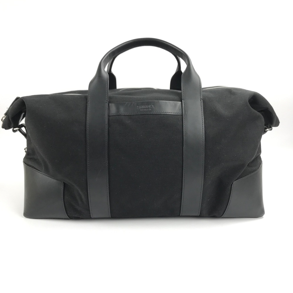 Shinola Detroit Large Black Nylon Carryall Duffle - Picture 5 of 8